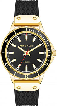 

fashion наручные женские часы Anne Klein 3890BKBK. Коллекция Considered