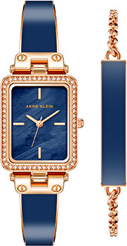 

fashion наручные женские часы Anne Klein 3898NVST. Коллекция Box Set