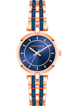 

fashion наручные женские часы Anne Klein 3918NVRG. Коллекция Metals