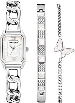 

fashion наручные женские часы Anne Klein 3943SVST. Коллекция Box Set