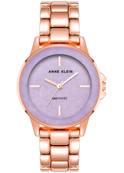 

fashion наручные женские часы Anne Klein 4132AMRG. Коллекция Gemstone