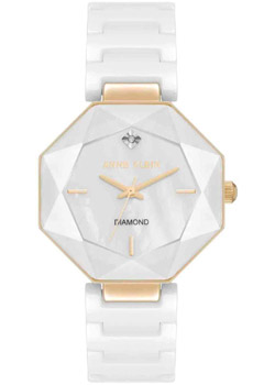 

fashion наручные женские часы Anne Klein 5064GPWT. Коллекция Diamond