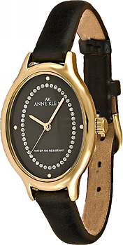 

fashion наручные женские часы Anne Klein 9162BKDB. Коллекция Crystal