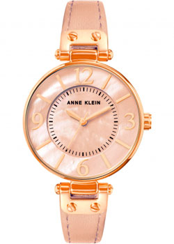 

fashion наручные женские часы Anne Klein 9168RGBH. Коллекция Leather