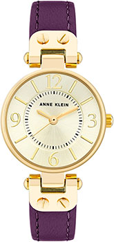 

fashion наручные женские часы Anne Klein 9442CHPR. Коллекция Leather
