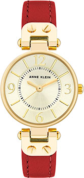 

fashion наручные женские часы Anne Klein 9442CHRD. Коллекция Leather