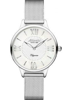 Швейцарские наручные  женские часы Atlantic 29038.41.08MB. Коллекция Elegance