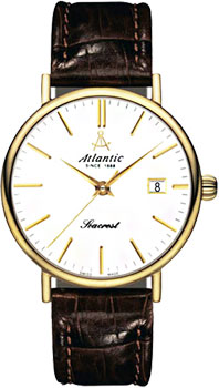 Швейцарские наручные  мужские часы Atlantic 50351.45.21. Коллекция Seacrest - фото 1