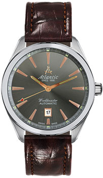 

Швейцарские наручные мужские часы Atlantic 53750.41.41R. Коллекция Worldmaster