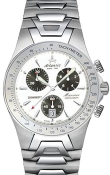 Швейцарские наручные  мужские часы Atlantic 80475.41.12. Коллекция Mariner - фото 1