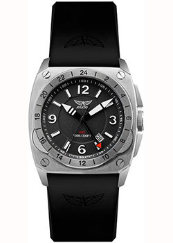 

Швейцарские наручные мужские часы Aviator M.1.12.0.050.4. Коллекция MIG-29 GMT