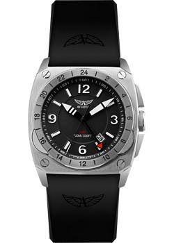 

Швейцарские наручные мужские часы Aviator M.1.12.0.050.6. Коллекция MIG 29 Cockpit GMT