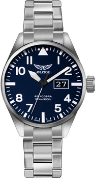 

Швейцарские наручные мужские часы Aviator V.1.22.0.149.5. Коллекция Airacobra P42