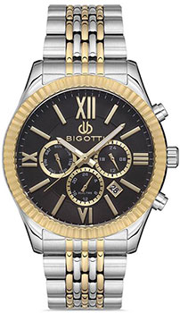 fashion наручные  мужские часы BIGOTTI BG.1.10242-4. Коллекция Milano - фото 1
