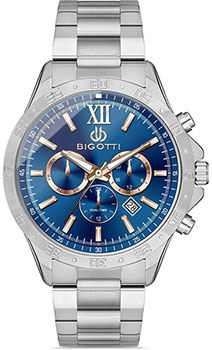 

fashion наручные мужские часы BIGOTTI BG.1.10245-1. Коллекция Milano