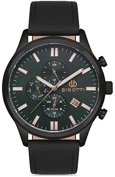 fashion наручные  мужские часы BIGOTTI BG.1.10273-5. Коллекция Milano - фото 1