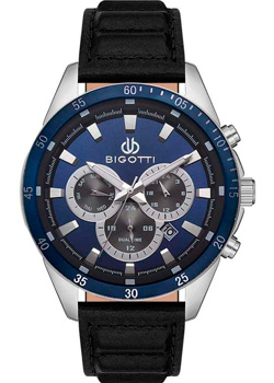 fashion наручные  мужские часы BIGOTTI BG.1.10321-4. Коллекция Milano - фото 1