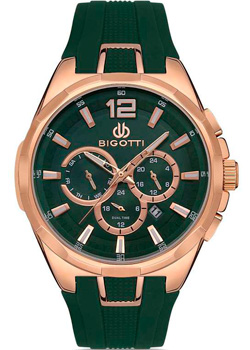 fashion наручные  мужские часы BIGOTTI BG.1.10322-5. Коллекция Milano - фото 1