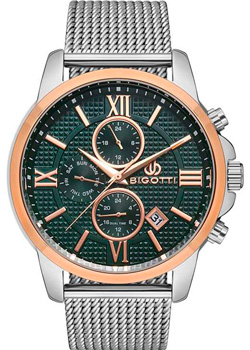 

fashion наручные мужские часы BIGOTTI BG.1.10330-3. Коллекция Milano