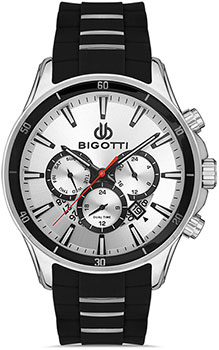 fashion наручные  мужские часы BIGOTTI BG.1.10420-1. Коллекция Milano - фото 1