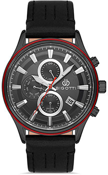 fashion наручные  мужские часы BIGOTTI BG.1.10422-4. Коллекция Milano - фото 1
