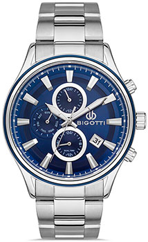fashion наручные  мужские часы BIGOTTI BG.1.10423-2. Коллекция Milano - фото 1