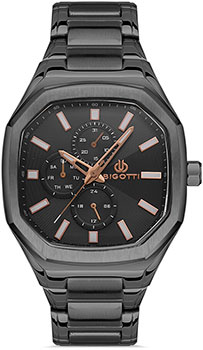 fashion наручные  мужские часы BIGOTTI BG.1.10460-5. Коллекция Milano - фото 1