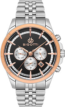 fashion наручные  мужские часы BIGOTTI BG.1.10468-4. Коллекция Quotidiano - фото 1