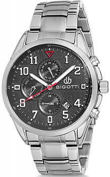 

fashion наручные мужские часы BIGOTTI BGT0202-1. Коллекция Milano