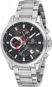 fashion наручные  мужские часы BIGOTTI BGT0205-1. Коллекция Milano - фото 1