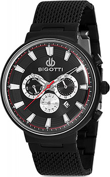 fashion наручные  мужские часы BIGOTTI BGT0228-4. Коллекция Milano - фото 1