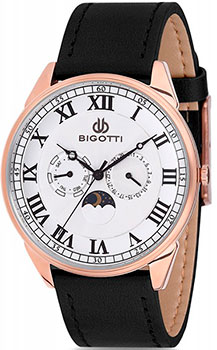 fashion наручные  мужские часы BIGOTTI BGT0246-4. Коллекция Milano - фото 1