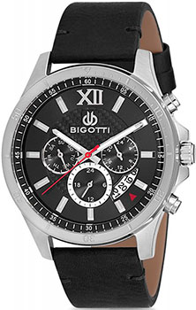 fashion наручные  мужские часы BIGOTTI BGT0263-2. Коллекция Milano - фото 1