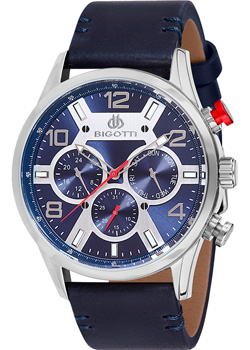 fashion наручные  мужские часы BIGOTTI BGT0269-3. Коллекция Milano - фото 1