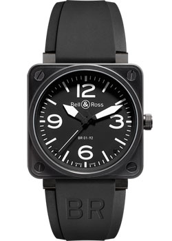 Часы Bell&Ross BR 01 BR0192-BL-CA