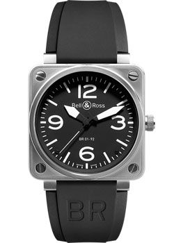 Часы Bell&Ross BR 01 BR0192-BL-ST