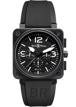 Часы Bell&Ross BR 01 BR0194-BL-CA