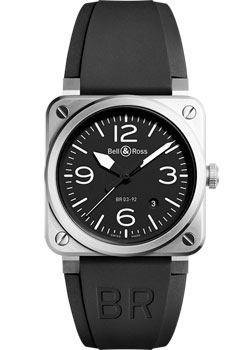 Часы Bell&Ross BR 03 BR0392-BLC-ST