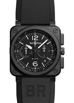 Часы Bell&Ross BR 03 BR0394-BL-CE