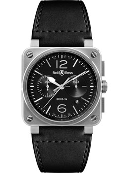 Часы Bell&Ross BR 03 BR0394-BL-SI_SCA