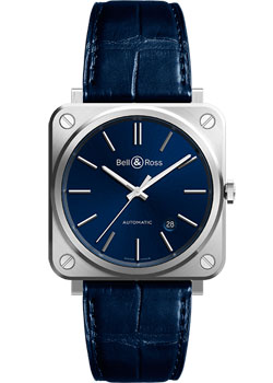 Часы Bell&Ross BR S BRS92-BLU-ST_SCR