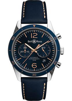

Швейцарские наручные мужские часы Bell&Ross BRV126-BLU-ST_SCA. Коллекция BR V