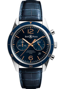 Часы Bell&Ross BR 126 BRV126-BLU-ST_SCR