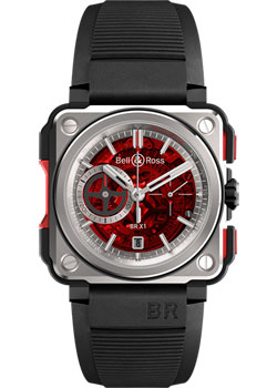 Часы Bell&Ross BR-X1 BRX1-CE-TI-REDII