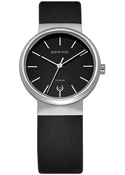 

fashion наручные женские часы Bering 11029-402. Коллекция Titanium