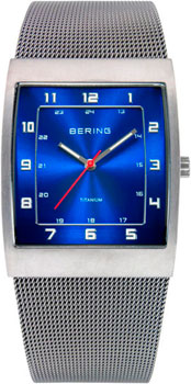 

fashion наручные мужские часы Bering 11233-078. Коллекция Titanium