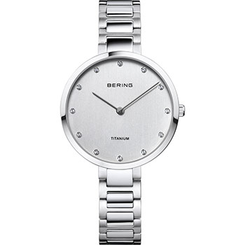 

fashion наручные женские часы Bering 11334-770. Коллекция Titanium
