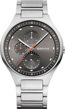 

fashion наручные мужские часы Bering 11741-702. Коллекция Titanium