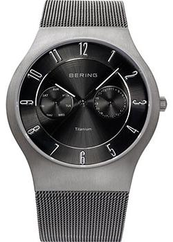 

fashion наручные мужские часы Bering 11939-077. Коллекция Titanium