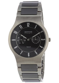 

fashion наручные мужские часы Bering 11939-772. Коллекция Titanium